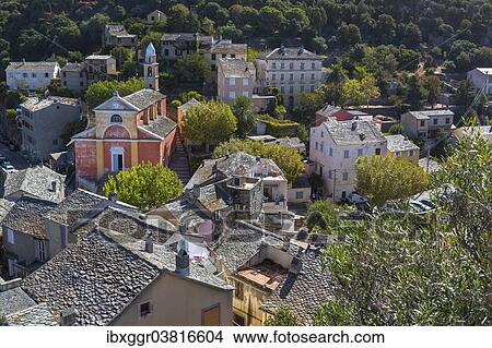 "Townscape of Nonza, Cap Corse, Haute-Corse, Corsica, France, Europe" View Large Photo Image Picture - "Townscape of Nonza, Cap Corse, Haute-Corse, Corsica, France, Europe". Fotosearch