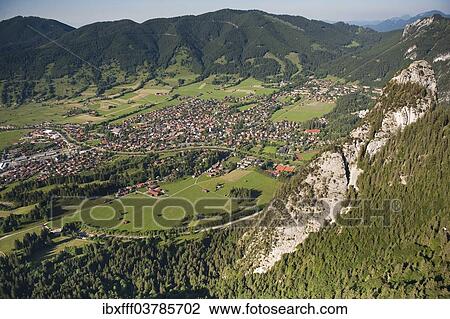 "Townscape of Oberammergau, Bavaria, Germany, Europe" View Large Photo Image Stock Image - "Townscape of Oberammergau, Bavaria, Germany, Europe". Fotosearch