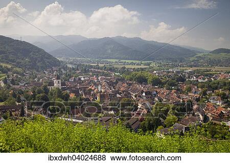 "Townscape, Staufen im Breisgau, Black Forest, Baden-Wurttemberg, Germany, Europe" View Large Photo Image Stock Photo - "Townscape, Staufen im Breisgau, Black Forest, Baden-Wurttemberg, Germany, Europe". Fotosearch