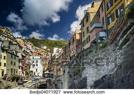 "Townscape, UNESCO World Heritage Site, Riomaggiore, Cinque Terre, Liguria, Italy, Europe" View Large Photo Image Stock Photo - "Townscape, UNESCO World Heritage Site, Riomaggiore, Cinque Terre, Liguria, Italy, Europe". Fotosearch