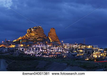 "Townscape with rock castle, Uchisar, Nevsehir Province, Cappadocia, Central Anatolia Region, Anatolia, Turkey, Asia" View Large Photo Image Stock Image - "Townscape with rock castle, Uchisar, Nevsehir Province, Cappadocia, Central Anatolia Region, Anatolia, Turkey, Asia". Fotosearch