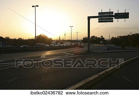 "Traffic at sunrise, Zoobruecke, Zoo Bridge, exit for Koelnmesse trade fair, Cologne, North Rhine-Westphalia, Germany, Europe" View Large Photo Image Stock Image - "Traffic at sunrise, Zoobruecke, Zoo Bridge, exit for Koelnmesse trade fair, Cologne, North Rhine-Westphalia, Germany, Europe". Fotosearch