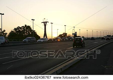"Traffic at sunrise, Zoobruecke, Zoo Bridge, Cologne, North Rhine-Westphalia, Germany, Europe" View Large Photo Image Stock Photo - "Traffic at sunrise, Zoobruecke, Zoo Bridge, Cologne, North Rhine-Westphalia, Germany, Europe". Fotosearch