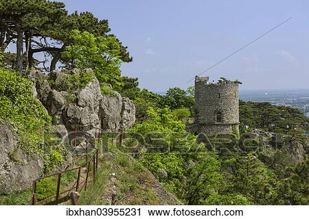 "Trail and Black Tower, Modling, Lower Austria, Austria, Europe" View Large Photo Image Stock Image - "Trail and Black Tower, Modling, Lower Austria, Austria, Europe". Fotosearch