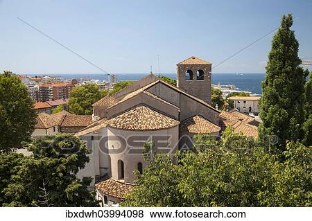 Stock Photo - "Trieste Cathedral, Trieste, Friuli-Venezia Giulia, Italy, Europe". Fotosearch