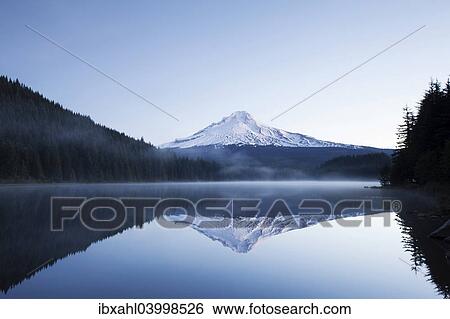 "Trillium Lake with Mount Hood, Clackamas County, Oregon, United States, North America" View Large Photo Image Stock Photograph - "Trillium Lake with Mount Hood, Clackamas County, Oregon, United States, North America". Fotosearch
