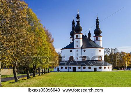 "Trinity Church of Kappl, autumn trees, near Waldsassen, Bavaria, Germany, Europe" View Large Photo Image Stock Image - "Trinity Church of Kappl, autumn trees, near Waldsassen, Bavaria, Germany, Europe". Fotosearch