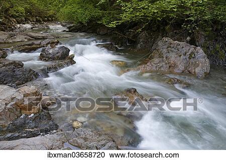 Stock Image - "Troegerner Klamm gorge, Karawanks, Bad Eisenkappel, Carinthia, Austria, Europe". Fotosearch