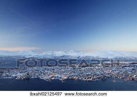 Stock Photo - "Tromso or Tromso, Norway, Europe". Fotosearch