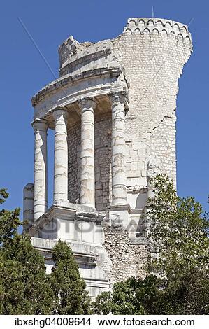 "Tropaeum Alpium or Trophee des Alpes, La Turbie, Cote d'Azur, France, Europe" View Large Photo Image Picture - "Tropaeum Alpium or Trophee des Alpes, La Turbie, Cote d'Azur, France, Europe". Fotosearch
