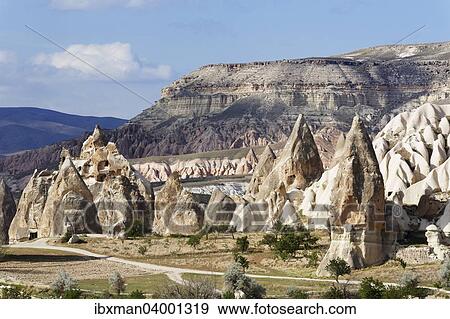 "Tufa formations, Goreme National Park, Nevsehir Province, Cappadocia, Central Anatolia Region, Anatolia, Turkey, Asia" View Large Photo Image Stock Photo - "Tufa formations, Goreme National Park, Nevsehir Province, Cappadocia, Central Anatolia Region, Anatolia, Turkey, Asia". Fotosearch