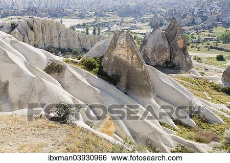"Tufa formations in Zemi Valley, Zemi Vadisi, Goreme, Goreme National Park, Cappadocia, Central Anatolia Region, Anatolia, Turkey, Asia" View Large Photo Image Stock Photograph - "Tufa formations in Zemi Valley, Zemi Vadisi, Goreme, Goreme National Park, Cappadocia, Central Anatolia Region, Anatolia, Turkey, Asia". Fotosearch