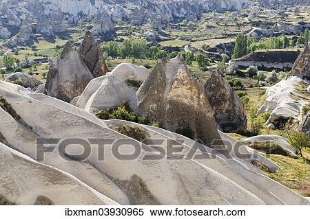 "Tufa formations in Zemi Valley, Zemi Vadisi, Goreme, Goreme National Park, Cappadocia, Central Anatolia Region, Anatolia, Turkey, Asia" View Large Photo Image Stock Photography - "Tufa formations in Zemi Valley, Zemi Vadisi, Goreme, Goreme National Park, Cappadocia, Central Anatolia Region, Anatolia, Turkey, Asia". Fotosearch