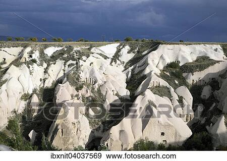 "Tufa formations, Pigeon Valley, Guvercinlik, Nevsehir Province, Cappadocia, Turkey, Asia" View Large Photo Image Stock Photo - "Tufa formations, Pigeon Valley, Guvercinlik, Nevsehir Province, Cappadocia, Turkey, Asia". Fotosearch