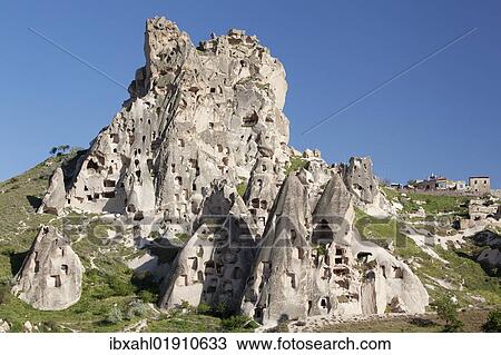"Tufa formations, Uchisar, Cappadocia, Turkey, Asia" View Large Photo Image Stock Image - "Tufa formations, Uchisar, Cappadocia, Turkey, Asia". Fotosearch
