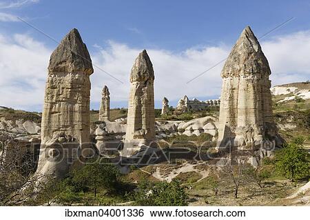 "Tufa formations, Zemi Valley or Zemi Vadisi, Goreme National Park, Nevsehir Province, Cappadocia, Central Anatolia Region, Anatolia, Turkey, Asia" View Large Photo Image Stock Photograph - "Tufa formations, Zemi Valley or Zemi Vadisi, Goreme National Park, Nevsehir Province, Cappadocia, Central Anatolia Region, Anatolia, Turkey, Asia". Fotosearch