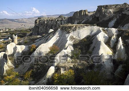 "Tufa landscape, near Catalkaya, Bingol Province, Cappadocia, Turkey, Asia" View Large Photo Image Stock Photo - "Tufa landscape, near Catalkaya, Bingol Province, Cappadocia, Turkey, Asia". Fotosearch