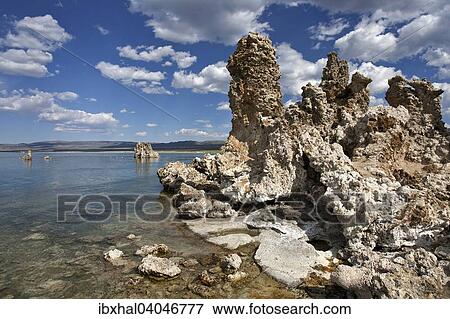 "Tuff rock formations, Mono Lake, Mono Lake Tufa State Natural Reserve, California, United States, North America" View Large Photo Image Stock Photo - "Tuff rock formations, Mono Lake, Mono Lake Tufa State Natural Reserve, California, United States, North America". Fotosearch