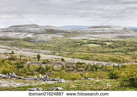 "Turloughmore mountain, Burren, County Clare, Ireland, Europe" View Large Photo Image Stock Photo - "Turloughmore mountain, Burren, County Clare, Ireland, Europe". Fotosearch