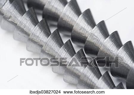 Turned metal shavings created during milling View Large Photo Image Picture - Turned metal shavings created during milling. Fotosearch