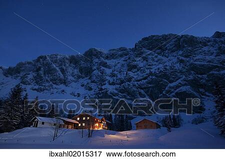 "Tutzing Hut in winter, Benediktbeuern, Bavaria, Germany, Europe" View Large Photo Image Stock Photo - "Tutzing Hut in winter, Benediktbeuern, Bavaria, Germany, Europe". Fotosearch
