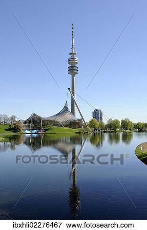 "TV Tower, Olympiaturm Tower, Olympiapark, Munich, Bavaria, Germany, Europe, PublicGround, Europe" View Large Photo Image Stock Photo - "TV Tower, Olympiaturm Tower, Olympiapark, Munich, Bavaria, Germany, Europe, PublicGround, Europe". Fotosearch