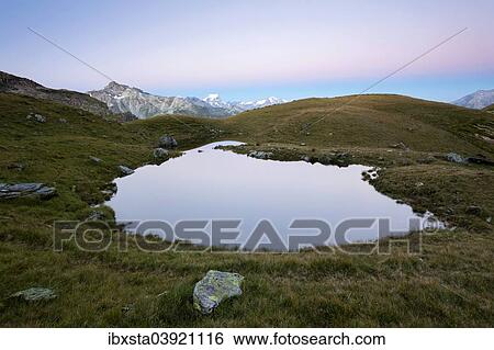 "Twilight at Berglimattsee Lake mit Mt Todi or Piz Russein, Canton of Glarus, Switzerland, Europe" View Large Photo Image Stock Photograph - "Twilight at Berglimattsee Lake mit Mt Todi or Piz Russein, Canton of Glarus, Switzerland, Europe". Fotosearch