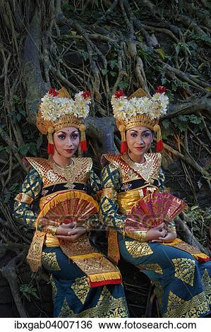 "Two Balinese dancers, Ubud, Bali, Indonesia, Asia" View Large Photo Image Stock Photograph - "Two Balinese dancers, Ubud, Bali, Indonesia, Asia". Fotosearch