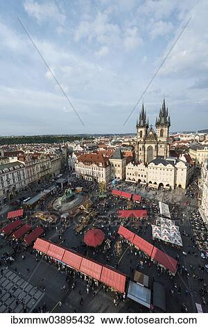 "Tyn Church or Church of Our Lady in front of Tyn, Old Town Square, Prague, Czech Republic, Europe" View Large Photo Image Stock Image - "Tyn Church or Church of Our Lady in front of Tyn, Old Town Square, Prague, Czech Republic, Europe". Fotosearch