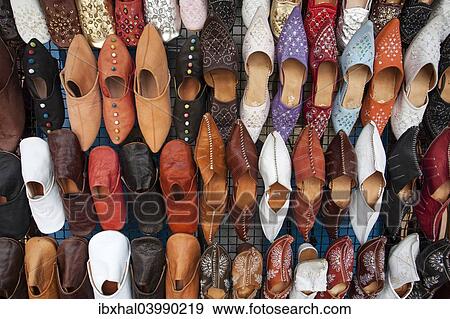 "Typical Tunisian shoes, market, bazaar, Djerba, Tunisia, Africa" View Large Photo Image Stock Photo - "Typical Tunisian shoes, market, bazaar, Djerba, Tunisia, Africa". Fotosearch