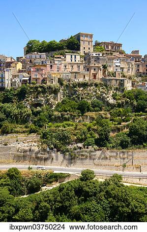 "UNESCO World Heritage hill town of Ragusa Ibla, Sicily" View Large Photo Image Picture - "UNESCO World Heritage hill town of Ragusa Ibla, Sicily". Fotosearch