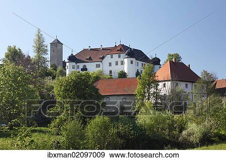 "Unteraufsess Castle, Aufsess, Little Switzerland, Upper Franconia, Franconia, Bavaria, Germany, Europe, PublicGround, Europe" View Large Photo Image Stock Photo - "Unteraufsess Castle, Aufsess, Little Switzerland, Upper Franconia, Franconia, Bavaria, Germany, Europe, PublicGround, Europe". Fotosearch