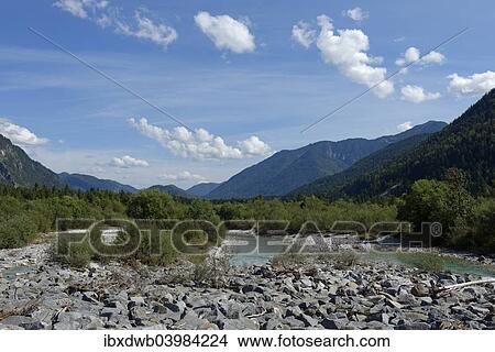 "Upper Isar River, at the sediment barrier, nature reserve, Isar valley, Tolzer Land, Upper Bavaria, Bavaria, Germany, Europe" View Large Photo Image Picture - "Upper Isar River, at the sediment barrier, nature reserve, Isar valley, Tolzer Land, Upper Bavaria, Bavaria, Germany, Europe". Fotosearch