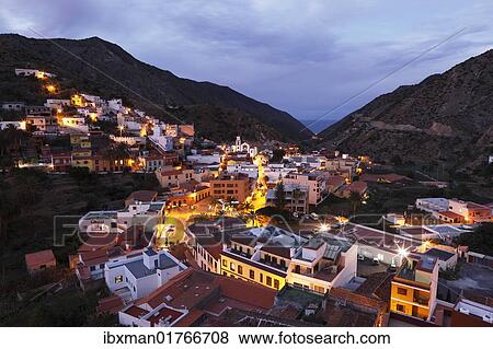 "Vallehermoso, La Gomera, Canary Islands, Spain, Europe" View Large Photo Image Stock Photo - "Vallehermoso, La Gomera, Canary Islands, Spain, Europe". Fotosearch