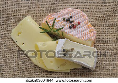 "Various types of cheeses, Germany, Europe" View Large Photo Image Picture - "Various types of cheeses, Germany, Europe". Fotosearch