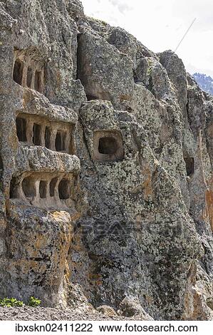 "Ventanillas de Otuzco tombs, Otuzco, Peru, South America" View Large Photo Image Stock Image - "Ventanillas de Otuzco tombs, Otuzco, Peru, South America". Fotosearch