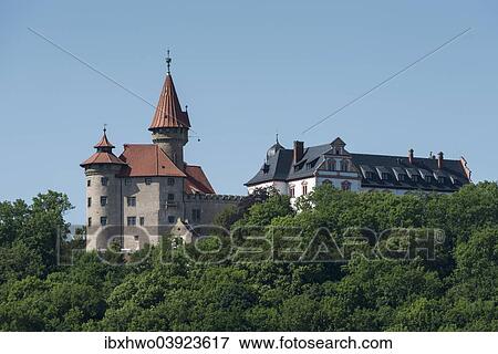 "Veste Heldburg Fortress, German castle museum from 2015 on, on a forested volcanic cone, Castle Road, Heldburg, Bad Colberg-Heldburg, Thuringia, Germany, Europe" View Large Photo Image Stock Photo - "Veste Heldburg Fortress, German castle museum from 2015 on, on a forested volcanic cone, Castle Road, Heldburg, Bad Colberg-Heldburg, Thuringia, Germany, Europe". Fotosearch