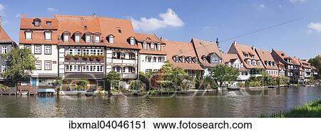 "View across Regnitz river towards Little Venice, Bamberg, Franconia, Bavaria, Germany, Europe" View Large Photo Image Stock Image - "View across Regnitz river towards Little Venice, Bamberg, Franconia, Bavaria, Germany, Europe". Fotosearch