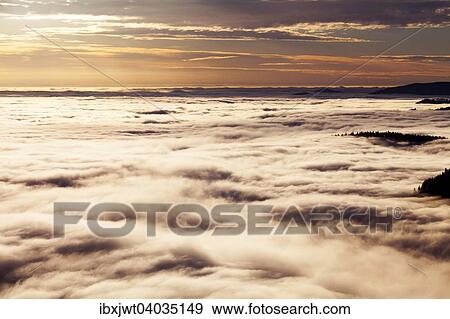 "View from Feldberg over the Rhine Valley to the Vosges, inversion weather, Black Forest, Baden-Wurttemberg, Germany, Europe" View Large Photo Image Stock Photo - "View from Feldberg over the Rhine Valley to the Vosges, inversion weather, Black Forest, Baden-Wurttemberg, Germany, Europe". Fotosearch