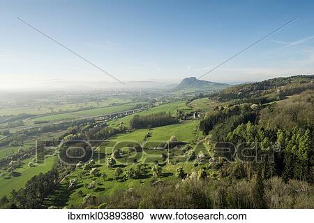 "View from Mt Hohenkrahen to the Hegau volcano Hohentwiel, Baden-Wurttemberg, Germany, Europe" View Large Photo Image Stock Image - "View from Mt Hohenkrahen to the Hegau volcano Hohentwiel, Baden-Wurttemberg, Germany, Europe". Fotosearch