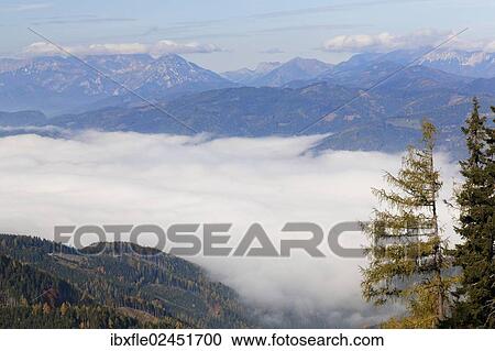 "View from Rosseck Mountain over Murtal Valley towards Bruck an der Mur, Leoben, Styria, Austria, Europe" View Large Photo Image Stock Image - "View from Rosseck Mountain over Murtal Valley towards Bruck an der Mur, Leoben, Styria, Austria, Europe". Fotosearch