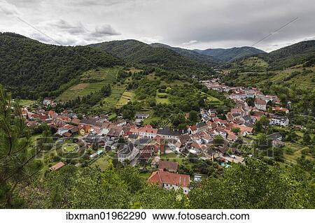 "View from the castle on Senftenberg, Kremstal calley, Wachau, Lower Austria, Austria, Europe" View Large Photo Image Stock Image - "View from the castle on Senftenberg, Kremstal calley, Wachau, Lower Austria, Austria, Europe". Fotosearch