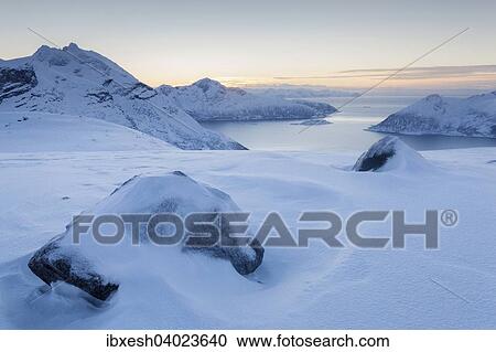 "View from the Humpen, Kvaloya, Tromvik, Troms, Norway, Europe" View Large Photo Image Stock Image - "View from the Humpen, Kvaloya, Tromvik, Troms, Norway, Europe". Fotosearch