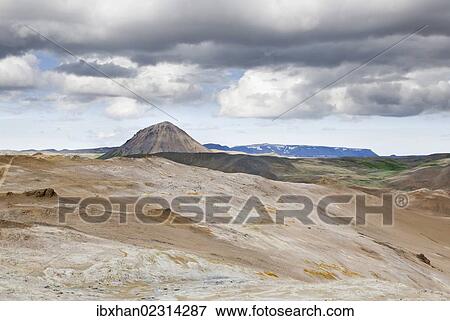 "View from the Namafjall volcano, Myvatn, Iceland, Europe" View Large Photo Image Stock Photo - "View from the Namafjall volcano, Myvatn, Iceland, Europe". Fotosearch