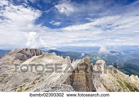 "View from Torre Diamantidi mountain, fixed rope route, on the way to Latemar mountain, Dolomites, province of Bolzano-Bozen, Italy, Europe" View Large Photo Image Stock Image - "View from Torre Diamantidi mountain, fixed rope route, on the way to Latemar mountain, Dolomites, province of Bolzano-Bozen, Italy, Europe". Fotosearch