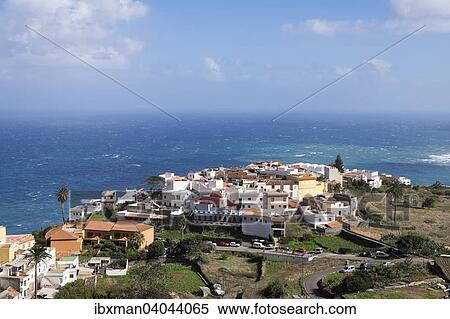 "View of Agulo, La Gomera, Canary Islands, Spain, Europe" View Large Photo Image Stock Photography - "View of Agulo, La Gomera, Canary Islands, Spain, Europe". Fotosearch