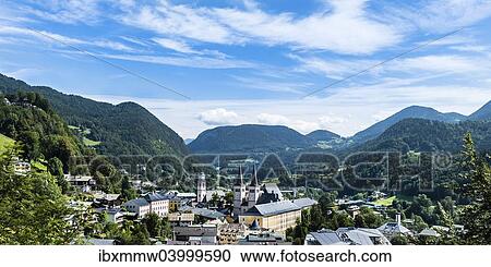 "View of Berchtesgaden, Berchtesgadener Land district, Upper Bavaria, Bavaria, Germany, Europe" View Large Photo Image Stock Image - "View of Berchtesgaden, Berchtesgadener Land district, Upper Bavaria, Bavaria, Germany, Europe". Fotosearch