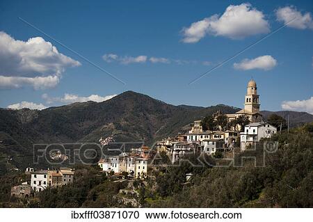 "View of Legnaro, Levanto, Cinque Terre, Unesco World Heritage Site, Liguria, Italy, Europe" View Large Photo Image Stock Image - "View of Legnaro, Levanto, Cinque Terre, Unesco World Heritage Site, Liguria, Italy, Europe". Fotosearch