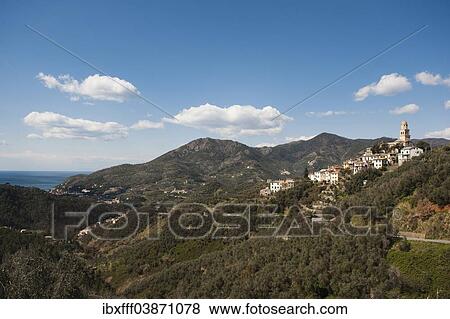 "View of Legnaro, Levanto, Italian Riviera, Cinque Terre, Unesco World Heritage Site, Liguria, Italy, Europe" View Large Photo Image Stock Photo - "View of Legnaro, Levanto, Italian Riviera, Cinque Terre, Unesco World Heritage Site, Liguria, Italy, Europe". Fotosearch