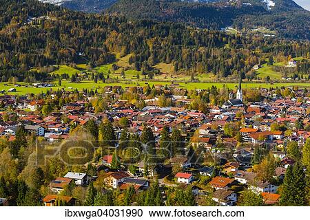 "View of Oberstdorf, Allgau, Bavaria, Germany, Europe" View Large Photo Image Stock Image - "View of Oberstdorf, Allgau, Bavaria, Germany, Europe". Fotosearch